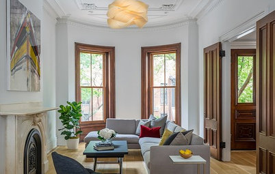 Houzz Tour: Boston Row House Updated for Modern Family Life