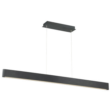 WAC Lighting PD-22754 Volo 54"W Integrated LED Linear Chandelier - Black