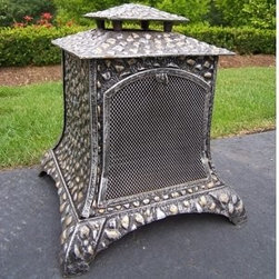 Oakland Living 24" Rock Chiminea - Chimineas