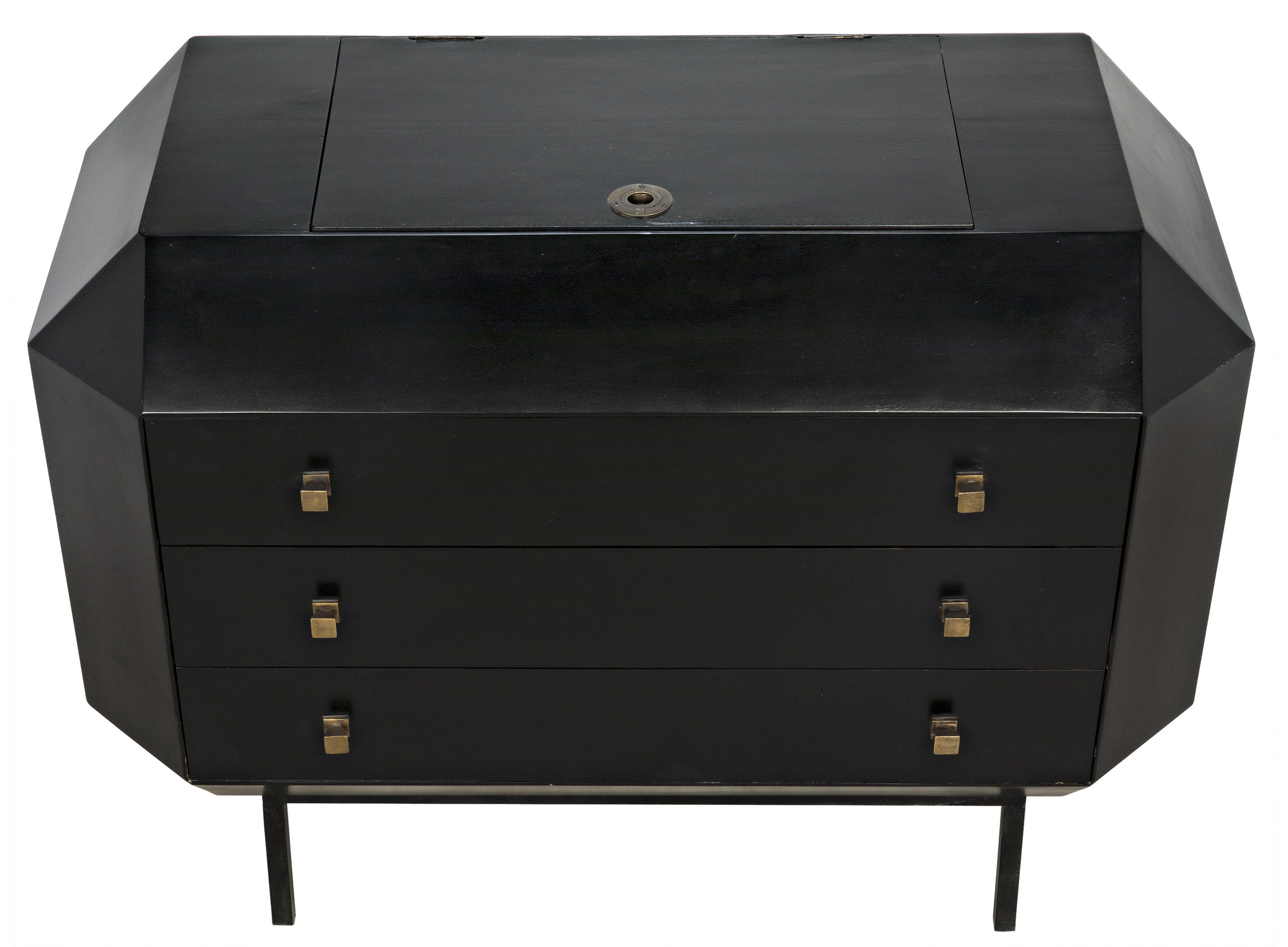 Rhiana Dresser, Hand Rubbed Black