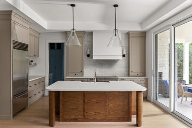 Transitional kitchen photo in Other