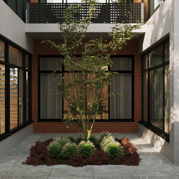 Traditional Brick House in DHA Lahore