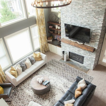 Fishers Residence - Contemporary Rustic + Industrial