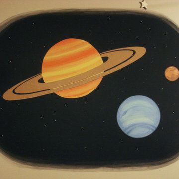 Space Mural - Boys Room