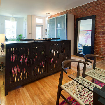 Bohemian Modern Eco-Friendly DC Row House