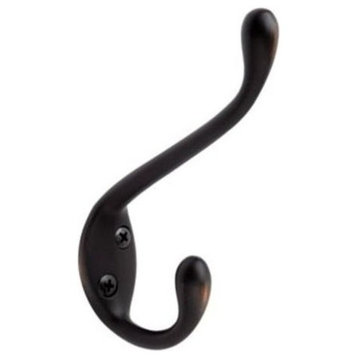 Amerock H55451 Noble Double Robe Hook - Oil Rubbed Bronze