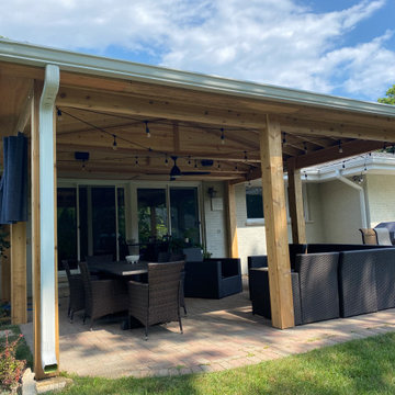 Open Porch with Hip Roof in Lake Forest, IL