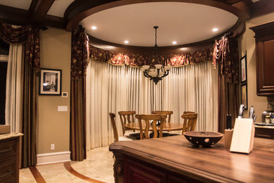 Inspiration for a timeless dining room remodel in Other