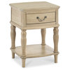Bourne Oak Side Table With Drawer