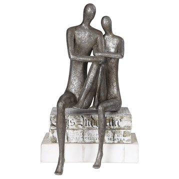 Uttermost Courtship Antique Nickel Figurine