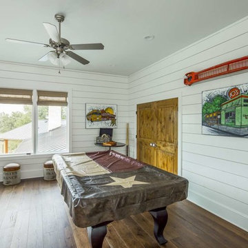 New Take on Texas Farmhouse by John Siemering Homes Austin TX