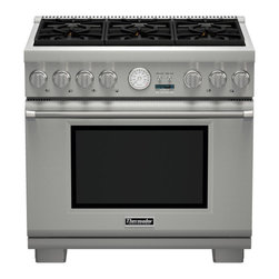 Thermador 36" Pro Grand Gas Range, Stainless Steel Liquid Propane | PRL366JG - Gas Ranges And Electric Ranges
