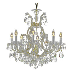 Inviting Home - Maria Theresa Crystal Chandelier - Chandeliers