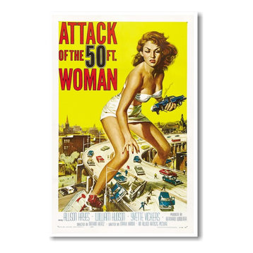 “Attack of the 50 Ft. Woman” New Vintage Movie Poster