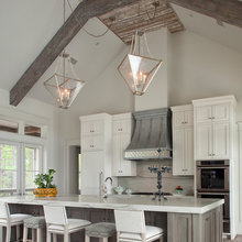 Stain Front Door And Island