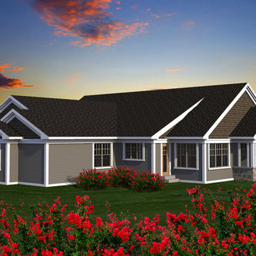Craftsman Ranch Plan #49814