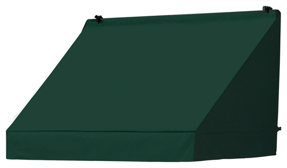 Replacement Cover Only 4' Classic Awnings in a Box, Forest Green