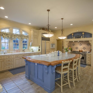 Custom kitchen island