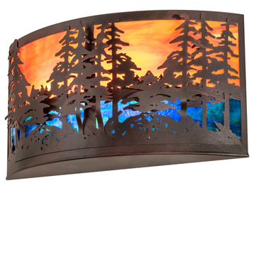 24W Tall Pines Wall Sconce