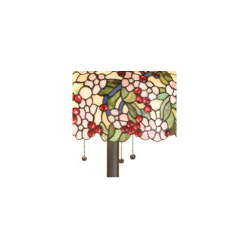 63H Tiffany Cherry Blossom Floor Lamp