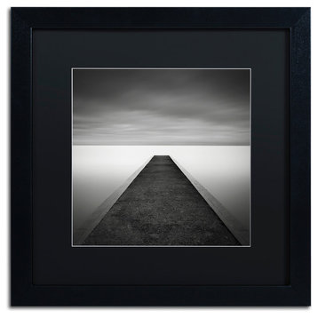 'Edge Of Reality' Matted Framed Canvas Art by Dave MacVicar