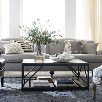 Transitional Living Room