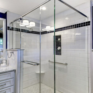 Spacious Shower Stall