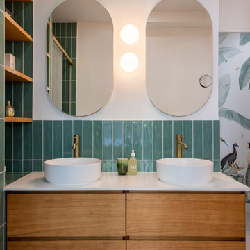Un bureau transformé en appartement familial design – Projet Beaugrenelle