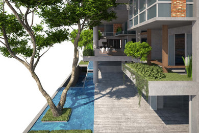 15 Storied with 2 Basement Residential Building