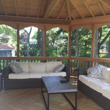 Screen Porch and Belgard Paver Patio
