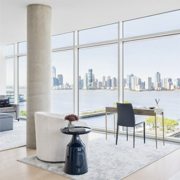 pied-à-terre with hudson river views west village, nyc