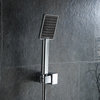 Rome Chrome Finish Rainfall Showerhead With Handheld Shower, 8"