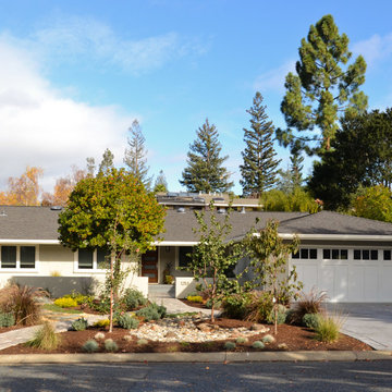 Modern Desert Style: a Water-Wise Front Yard Patio & Garden