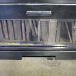 Guillotine Fireplace Door System - Indoor Fireplaces