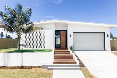 Photo of a beach style house exterior in Other.