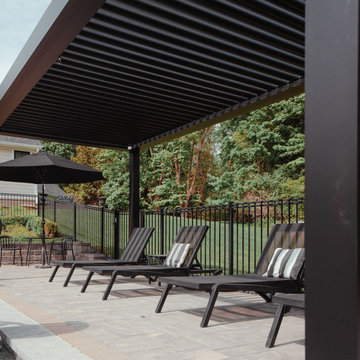 Masciulli Residence - Northville, MI: StruXure Louvered Pergola