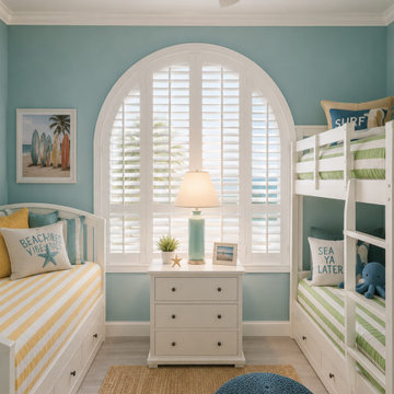 Architectural Shape Plantation Shutters for Arch Windows Stuart Palm City FL