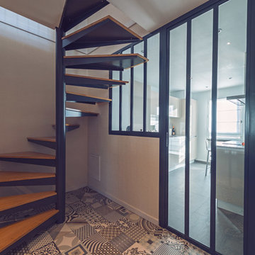 Projet O&VD / Aménagement-Rénovation d'un appartement en duplex