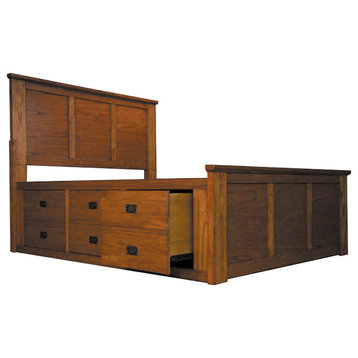 Mission Hill Captains Bed, Harvest, Queen