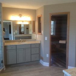 Upper St. Clair Master Bathroom Suite Sauna for Two - Saunas