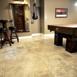 Custom Basement Flooring - Flooring