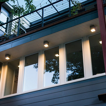 Kube Outdoor Ceiling Flush Mount