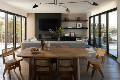 Inspiration for a dining room remodel in San Diego