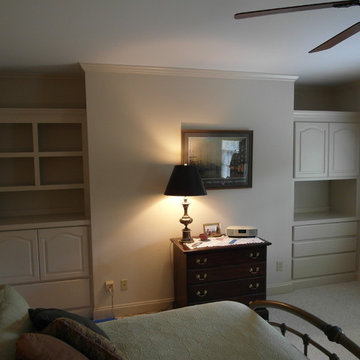 Bedroom Divided Built-ins