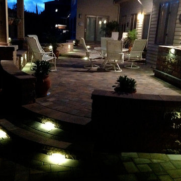 Custom Patio with Pergola, Outdoor Grill