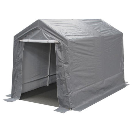 7'x12' Garage, Silver
