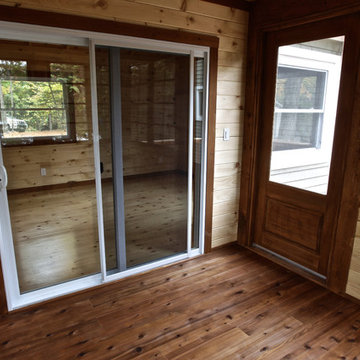 Rustic Buckhorn Bunkie Adds More Space at the Cottage