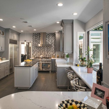 Kitchen and family room remodel – Pasadena, CA.