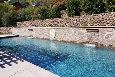 Example of a tuscan pool design in San Francisco