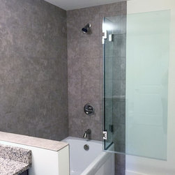 Frameless Splash Panels - Shower Doors